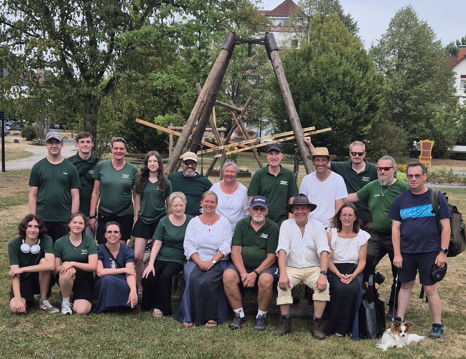 SV Stolzenberg Gruppenfoto 2026 Kurpark